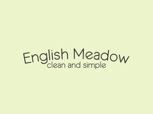 English Meadow Font: Elegant Script for Nature Projects