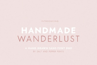 Craft Unique Projects with Handmade Wanderlust Fonts