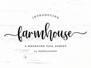 Perfect Farmhouse Fonts for Your Creative Projects