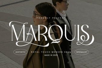 Marquis Serif: a Modern Font for Elegant Design Projects